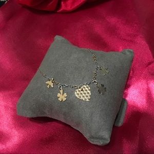 Rose gold silver GF anklet-bracelet